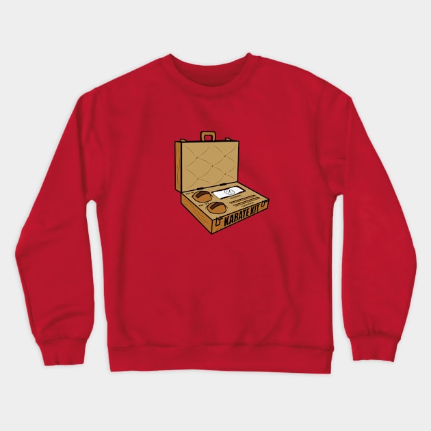 Karate kit-80s essential karate equipment Crewneck Sweatshirt by ntesign